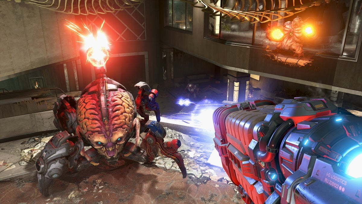 Check out Doom Slayer's Fortress of Doom in Doom 2016 sequel Doom ...